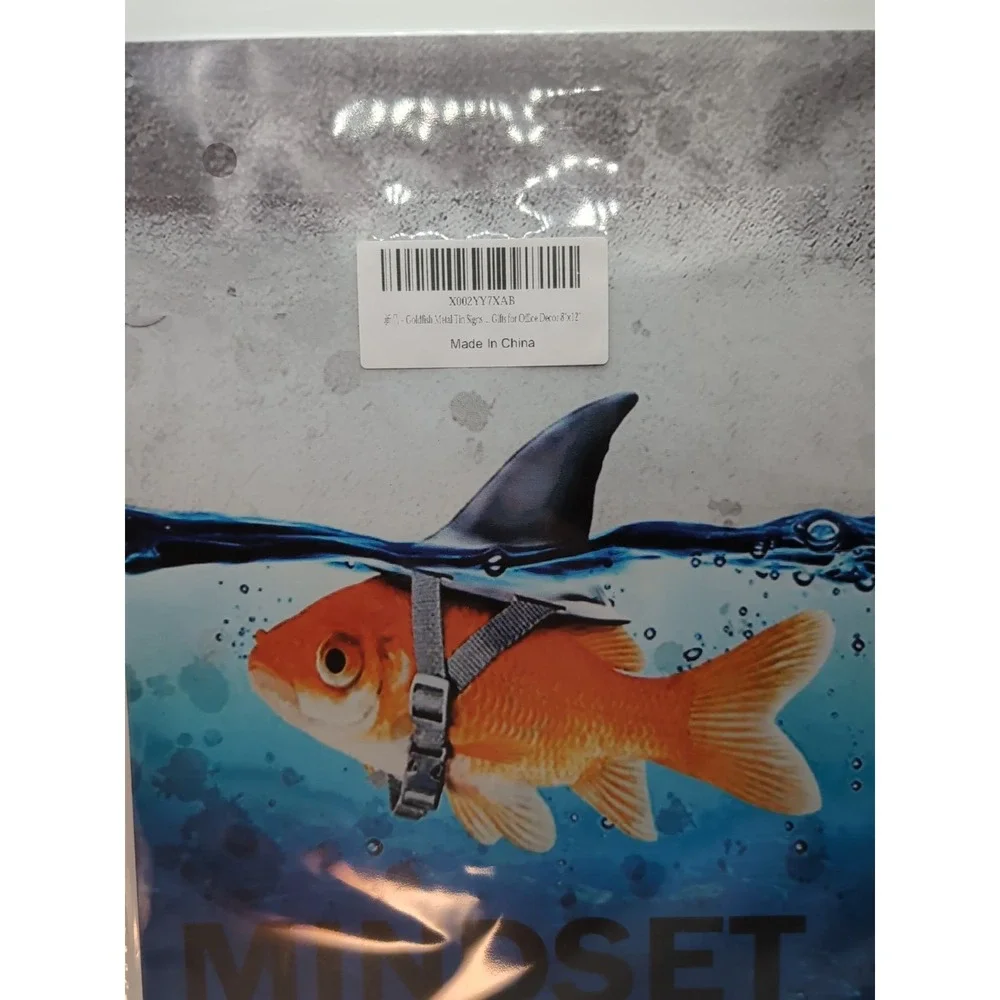 Mindset‎ Is Everything-Steel Decor Sign 12x8